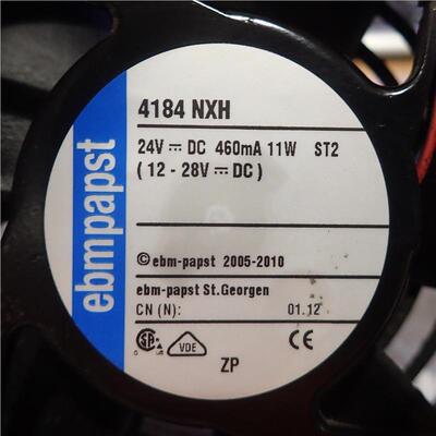 4184NXH 24V 11W 德国进口 插片 铝框耐高温德国进口风扇