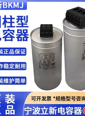 宁波立新电力电容器圆柱BKMJ0.48-30-3 MKPG0.44-30-3 LXBKMJ0.48