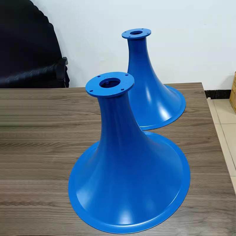 玻璃钢双8寸低音HIFI发烧级音箱喇叭花号角专业T618落地音响外壳