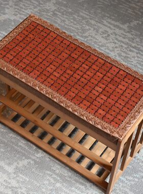 钢琴凳凉垫长条椅l垫化妆凳换鞋凳夏季长凳子凉席坐垫长方形凳竹
