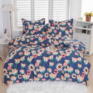 纯棉被套单件全棉秋冬被罩单人150x200x230加厚双人单独1米5被单