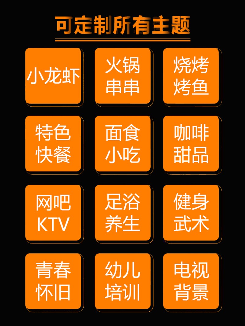 来图定制壁画墙纸饭店火锅店墙面装饰烧烤店餐饮店背景墙壁纸墙画图片