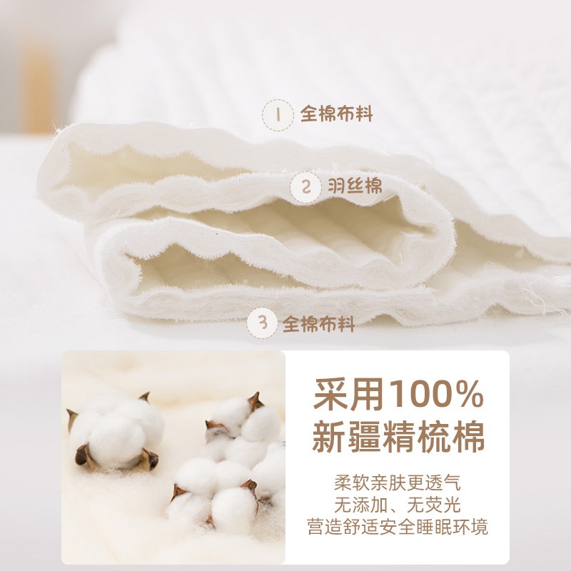 婴儿床床围栏软包儿童拼接床围挡防撞宝宝小床上用品三件套可定制