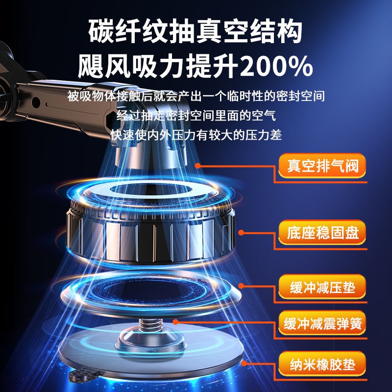 手机车载支架2024新款汽车内货车导航防震支撑架大货车粘贴式充电
