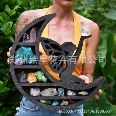 Moon Faerie Shelf Sitting Leaping Kneeling FaerieShelf精灵架