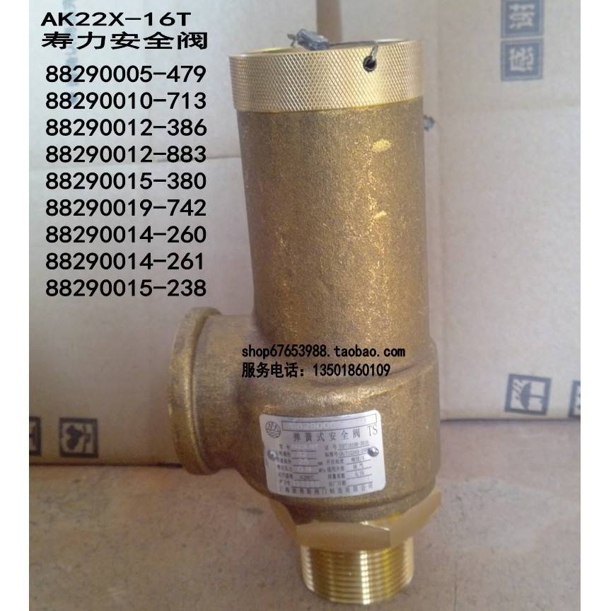 AK22X-16T寿力螺杆压缩机安全阀DN152025324050埃弗斯阀门