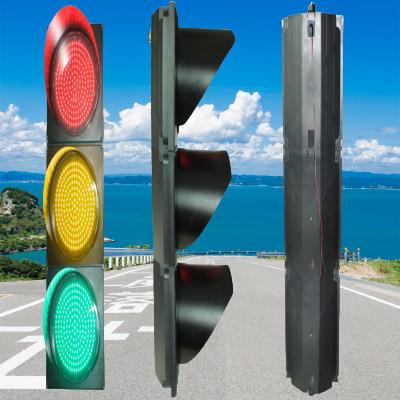 400mm满屏交通红黄绿3灯 镜头清晰 PC外壳电压100-277VAC