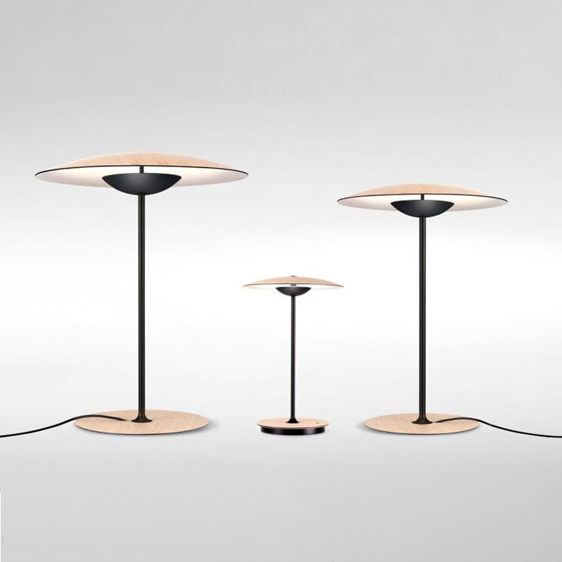 意大利后现代简约北欧个性创意客厅书房卧室床头飞碟设计师落地灯