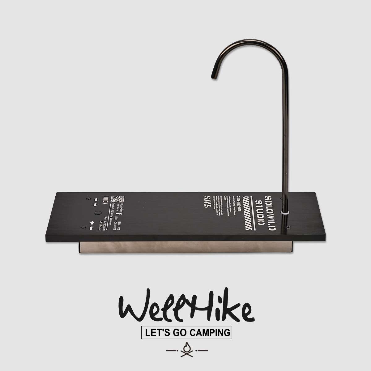 户外露营IGT0.5单元上水器隐藏式电动上水铝合金桌板半单元抽水器