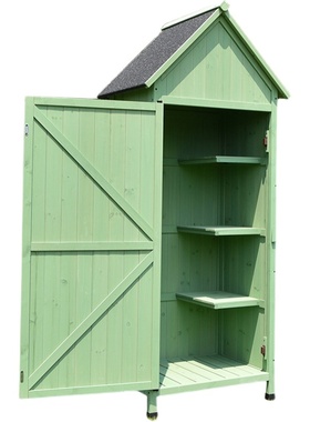 户外收纳柜庭院柜子置物柜室外花园防水储物柜工具房阳台杂物箱子