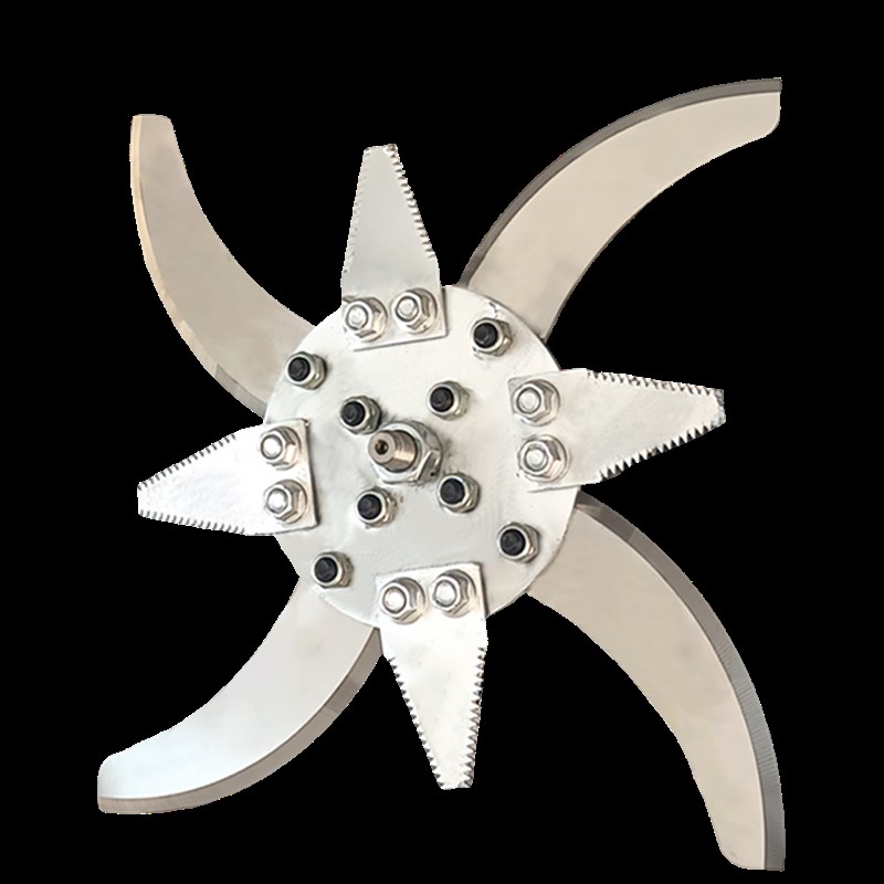 新型切草机猪草机电动铡草机家用碎草机小型刀片配件大全锰钢养殖