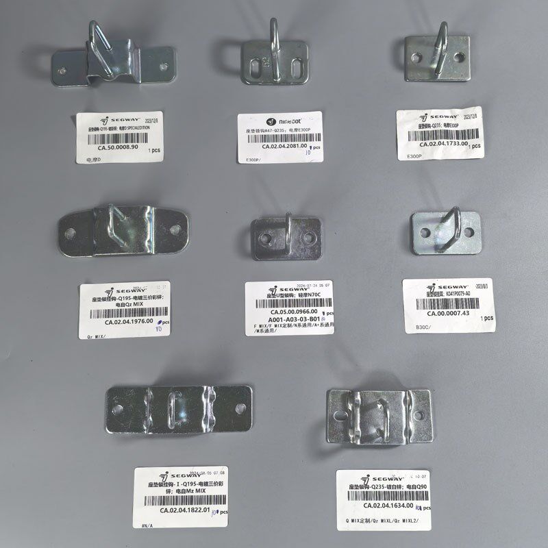 九号F90座垫锁钩A+/F/Bmax/E/MZ/Mmax/N/Q/Qz系一体座锁钩锁扣