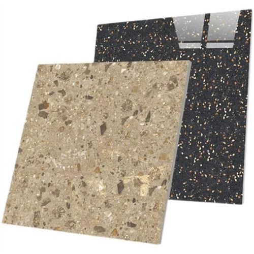 彩色亮光水磨石瓷砖600x600客餐厅服装店防滑地砖酒店商场抛光砖