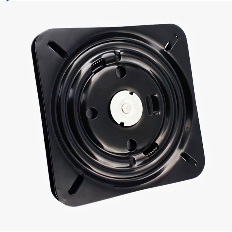 10寸180度自动回位吧椅转盘餐桌电视旋转底座转盘 10寸 回位转盘