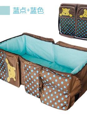 婴儿床睡篮床中床便携式q新生儿宝宝小床bb旅行可折叠可背包床上