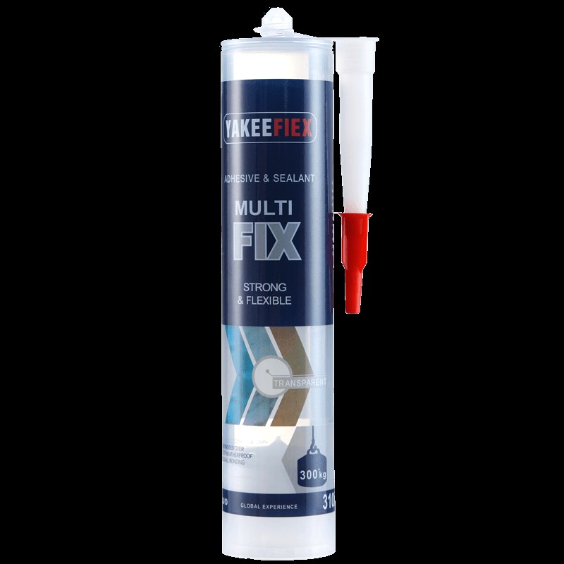 粘水晶砖玻璃砖专用无影胶高透明MS免钉玻璃胶防水防霉厨卫密封胶