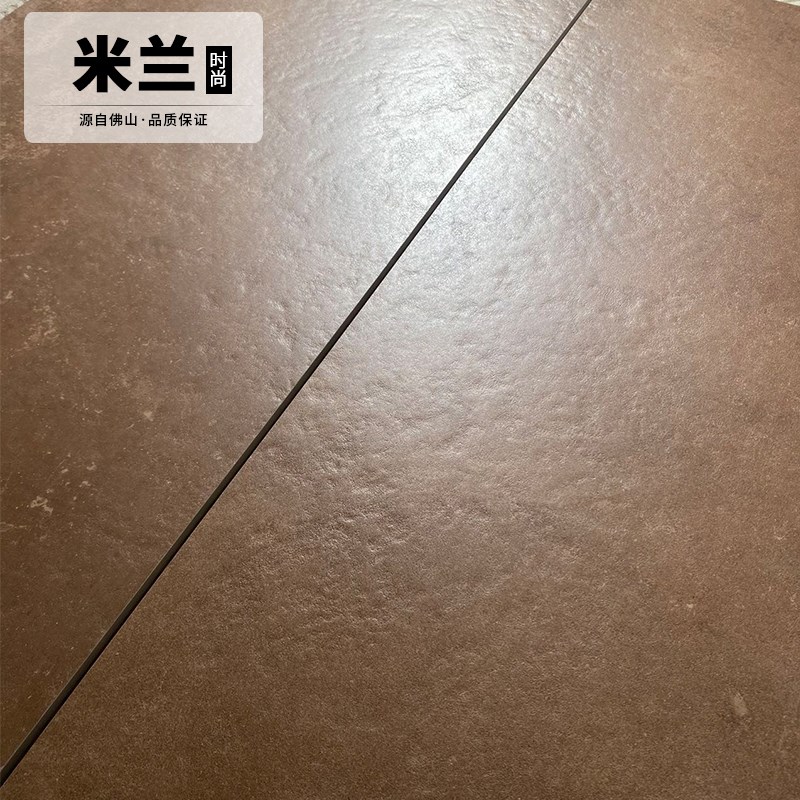 美拉德棕色质感仿古砖客厅餐厅民宿地砖卫生间墙砖600X1200瓷砖