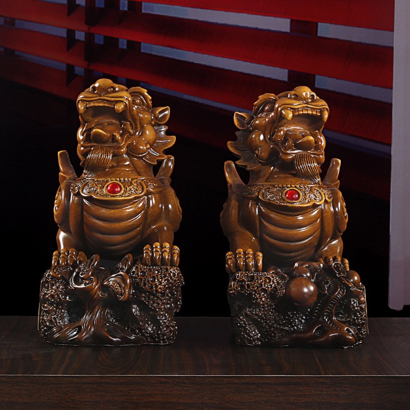 貔貅摆件招财聚财客厅家居装饰客厅办公室工艺品酒柜乔迁开业礼品