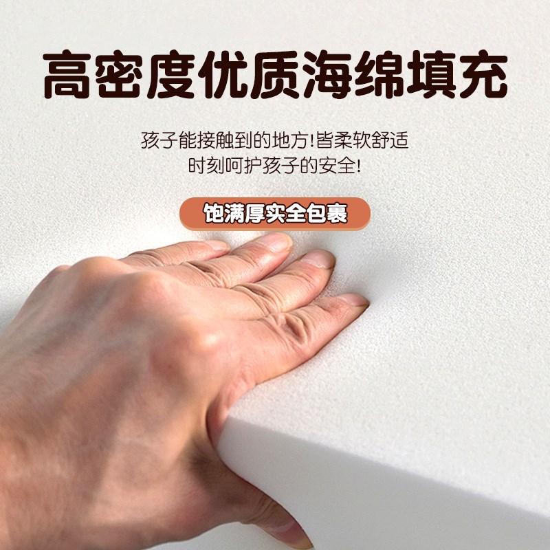 实木儿童拼接床婴儿床拼接大床带护栏储物款加宽边床宝宝单人小床