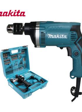 16MM件电钻套装工具套装72冲击钻牧田电钻HP1630KX3多功能冲击