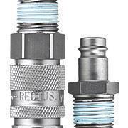 27KBKA21BPX RECTUS接头27KB KA21 BPX 外螺纹R1/2利达时快换接头