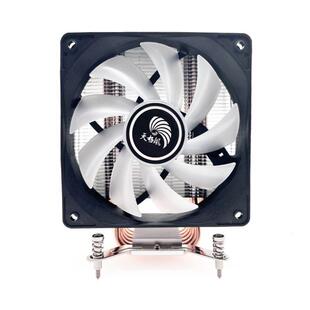 天极风S61 台式电脑CPU热管散热器 6条歪铜管错开内存螺丝固定PWM