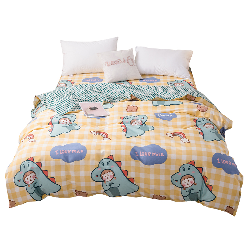 全棉被套单件纯棉双人200x230被罩学生宿舍160210单人被芯套