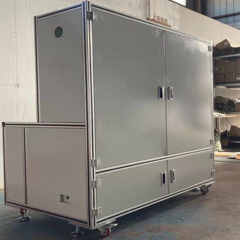 测试台架 铝合金机箱机柜手机电机测试机架 汽车铝型材试验台架