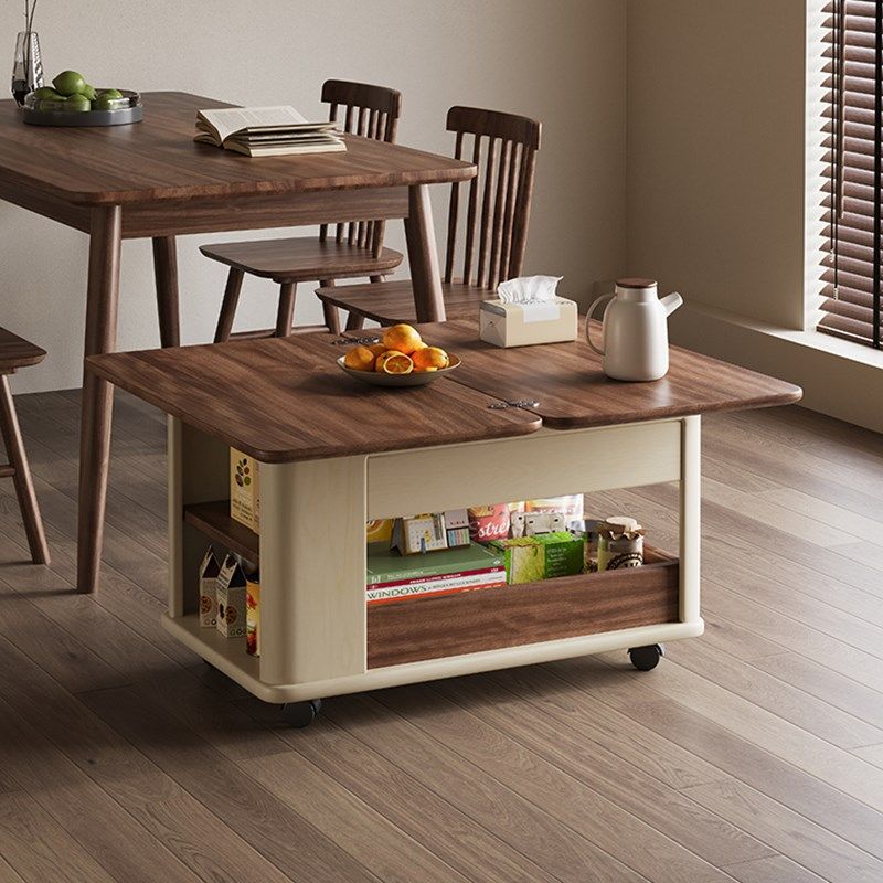 可移动茶几小户型客厅沙发边几多功能可旋转升降茶桌实木推车边柜,住宅家具,移动边几/推车,淘宝优惠券,粉丝福利购,淘宝优惠卷