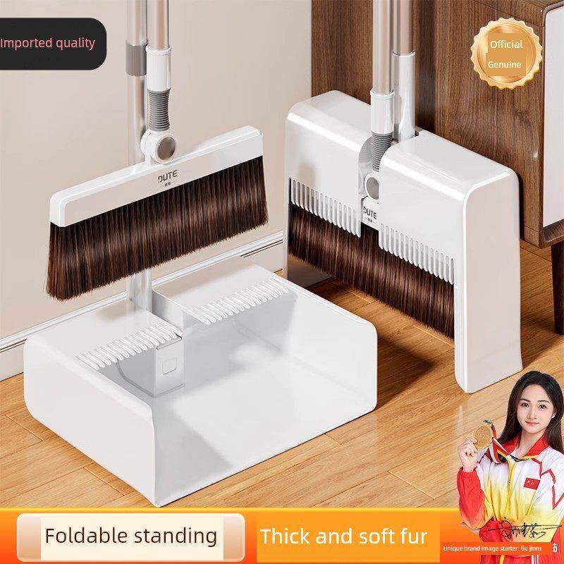 进口优质扫帚和簸箕套装家用扫地扫帚组合2025新款不粘头发