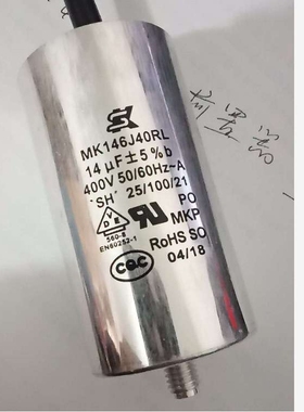 MK155J40RL\1.5UF±5% 400V 50/60HZ电容MK146J40RL原厂SK现货