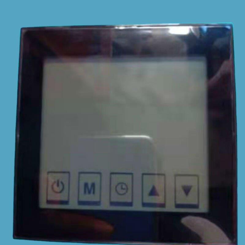 厂家供应电采暖温控器智能面板触摸屏墙暖开关地暖数显温控器
