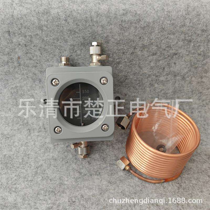 变压器瓦斯继电器用取气盒QH1-500气体继电器集气盒整套2孔安装型