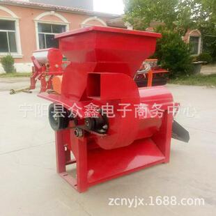 宁阳众鑫850型玉米扒皮脱粒机18554205889出口非洲玉米脱粒机