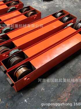 5吨行车行走端梁航吊运行横梁电动单梁起重机端梁头300LD轮