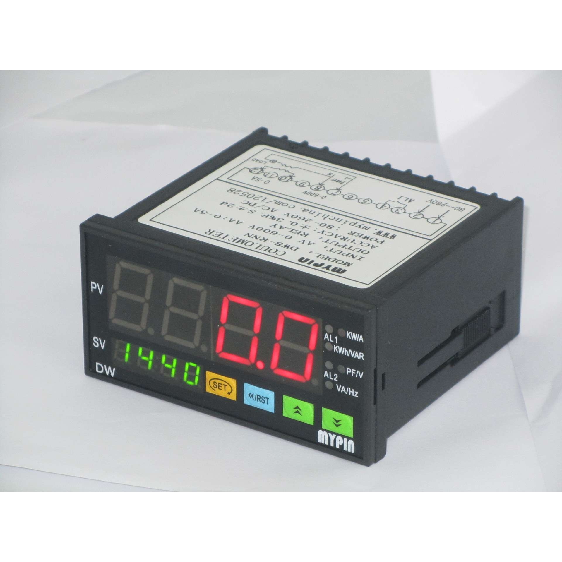 广东中山厂家 LED数字显示 数显智能功率表 测灯具功率数字准确