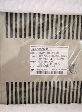 安川伺服SGDA-A5AP SGDA-01BPY79 SEDA-01AS SGDE-02BP SGDE-04AP