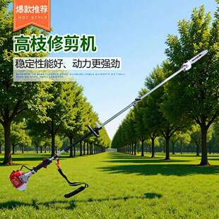 商用农用高枝修剪锯园林果树绿化修剪机汽油机高枝锯高枝园艺修剪