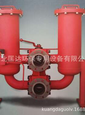 替代贺德克过滤器RFLD W/HC 241EAF 25D1.0/-L24双筒管路过滤器