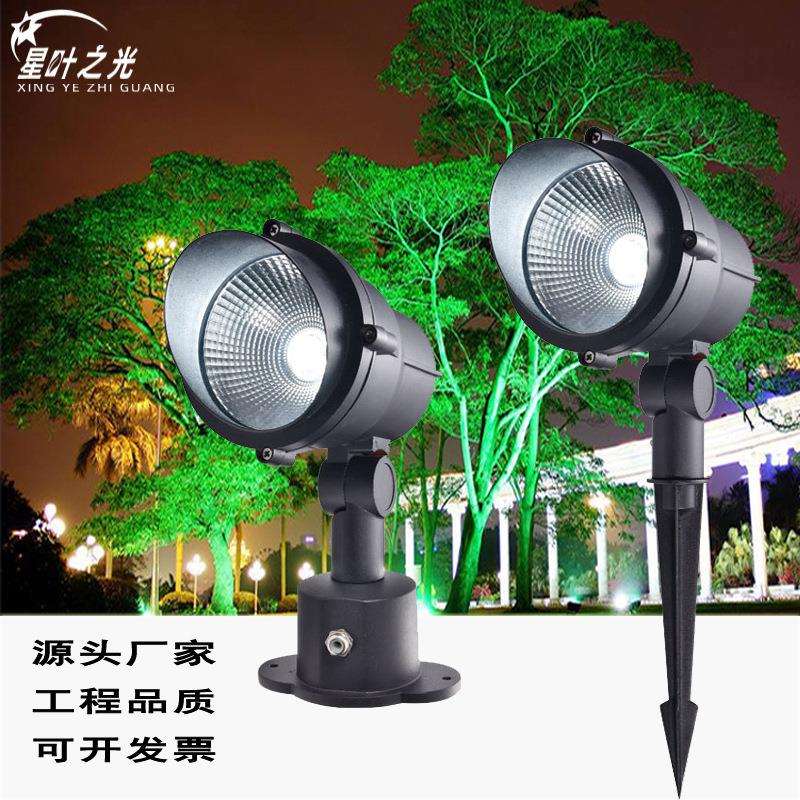 照树灯地灯led投射灯户外灯插地灯洗墙灯射树灯草坪庭院灯草坪灯