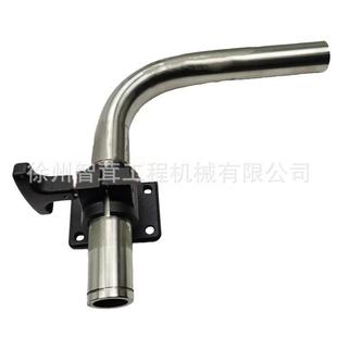 配件 固定座 维特根W195铣刨机固定90度支撑弯管 弯管支撑座