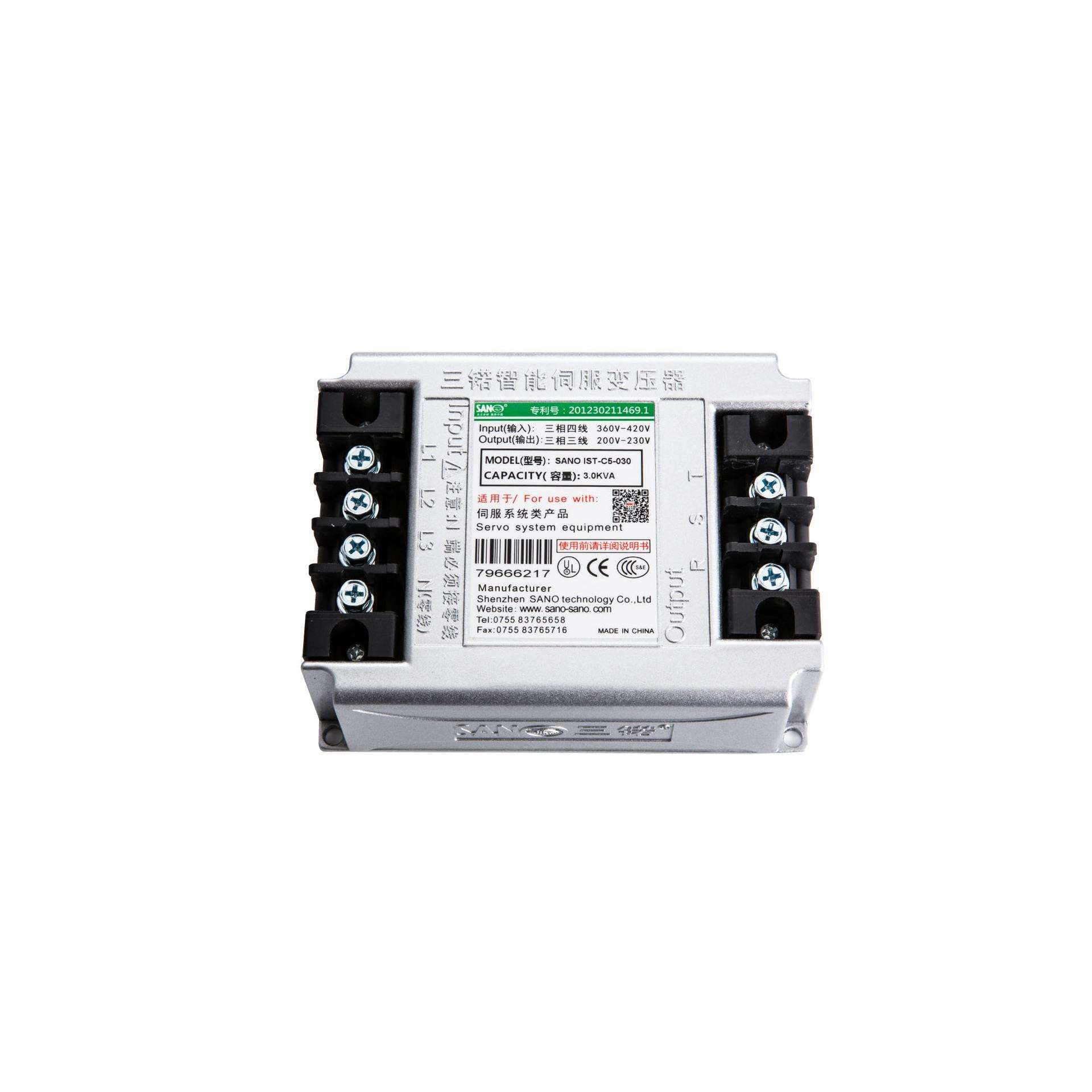 SANO三锘智能伺服变压器IST-C5-030（3.0KVA）