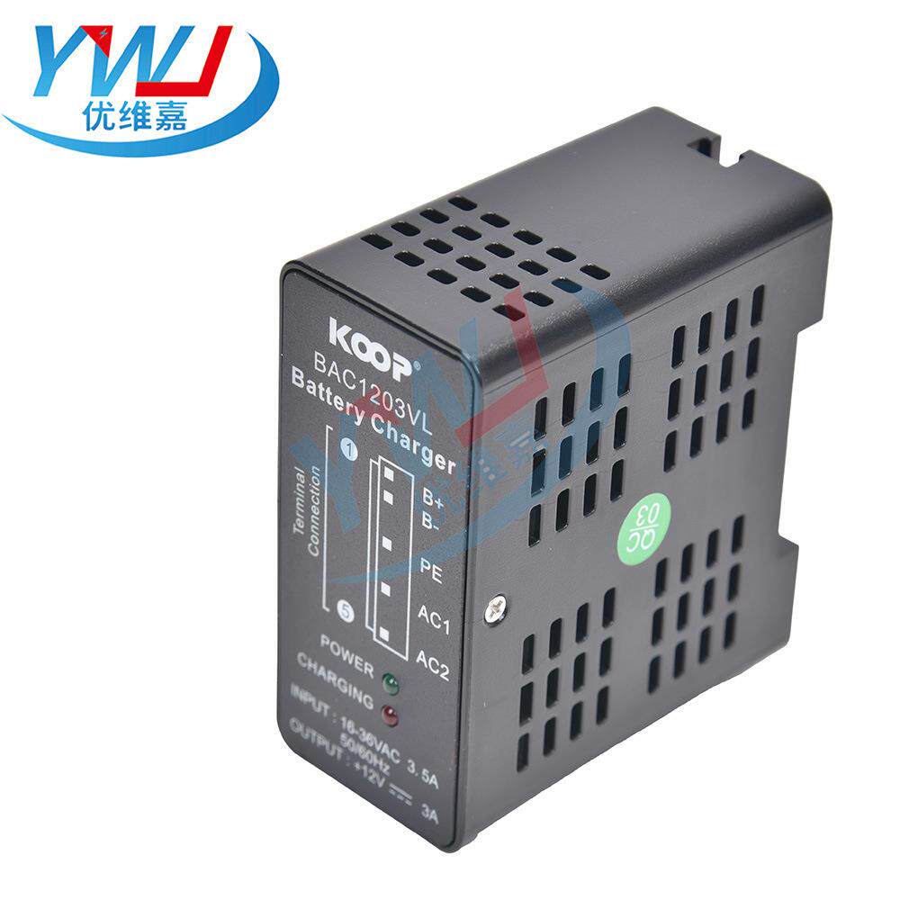 众智 SmartGen BAC1203VL 3A 12V 发电机组铅酸电池自动浮充电源