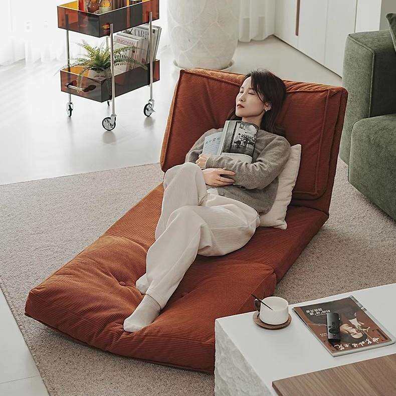 懒人沙发客厅可坐可躺可调节榻榻米阳台卧室靠背懒人座椅午休床椅