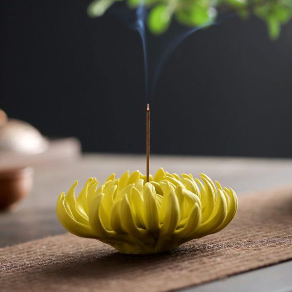 陶瓷菊花线香插香炉家用室内香座熏香香插香座立香插熏香摆件,家居饰品,香托/香盘/香座/香插,淘宝优惠券,粉丝福利购,淘宝优惠卷