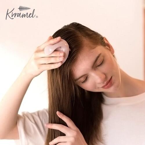 KRRAMEL硅胶洗头刷洗头梳洗发神器按摩梳男女专用头皮清理梳大人