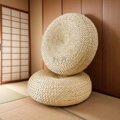 草编坐垫藤编蒲团禅修打坐垫手工编织蒲团加厚草墩榻榻米飘窗坐垫,居家布艺,蒲团,淘宝优惠券,粉丝福利购,淘宝优惠卷