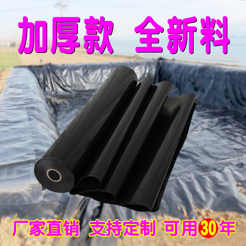 鱼塘防渗膜土工膜池塘防水膜鱼池防水布塑料薄膜R加厚防漏膜塑料