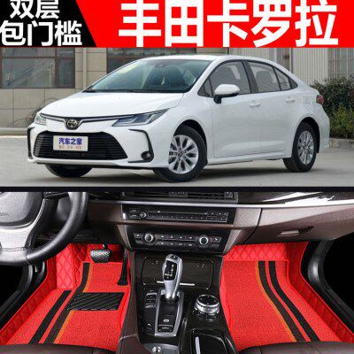 版豪华先锋丰田1.2 款2021精英运动全新卡罗拉专用汽车脚垫T19版