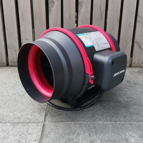 爱美信管道风机 超静音6寸排气扇换气扇 4寸家用厨房涡轮增压风机